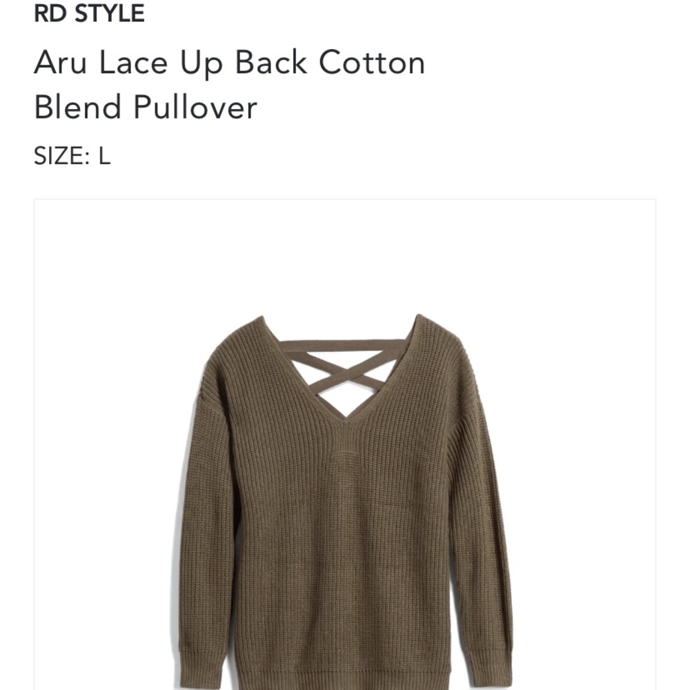 RD Style sweater from Stitch Fix